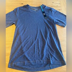 Maevn Short Sleeve V Neck Tee Shirt‎ Men’s 
Blue medium NWT